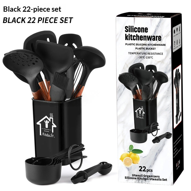22-teiliges Küchenhelfer-Set aus Silikon – Bild 8 | LuxeStyle