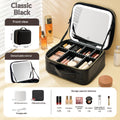 Kosmetikkoffer mit Rautenmuster – Bild 5 | LuxeStyle