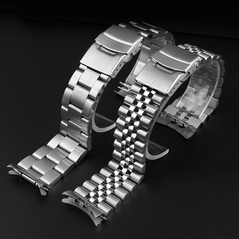 Stainless Steel Armband mit 5 Perlen