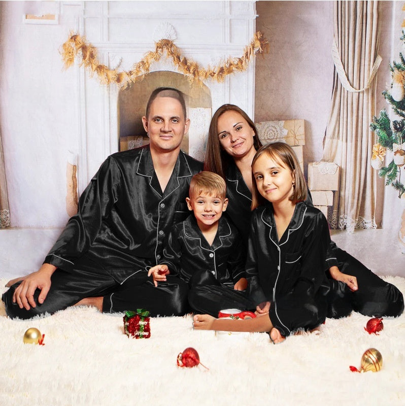 Elastischer Pyjama für Kinder & Erwachsene – Bild 1 | LuxeStyle