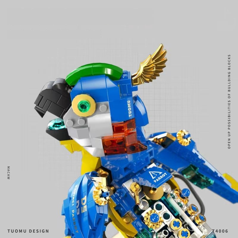 Macaw Steampunk Baustein-Modell – Bild 3 | LuxeStyle