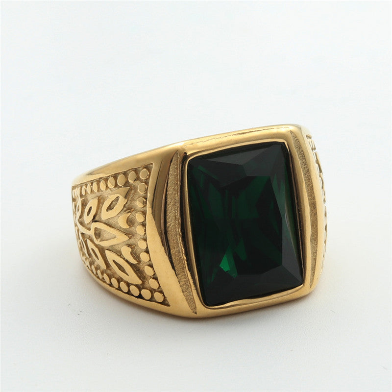 Vintage-Ring mit mehrfarbigen Edelsteinen – Bild 11 | LuxeStyle