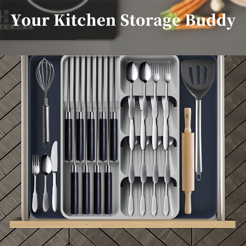 3-in-1 Besteckschubladen-Organizer | LuxeStyle