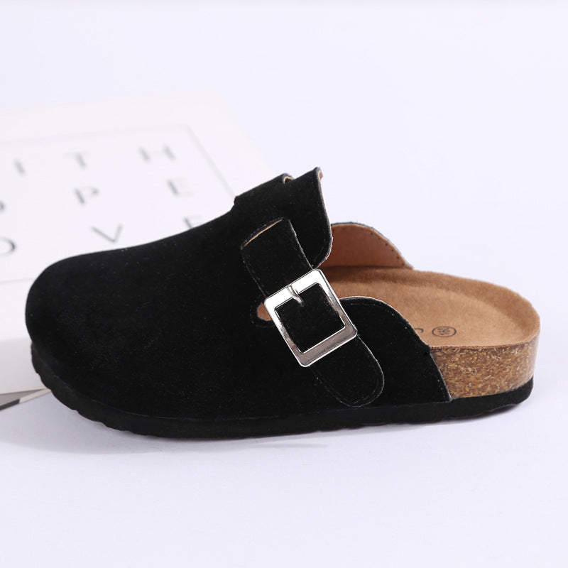 Kork-Babyschuhe für Mädchen mit Schnalle – Bild 7 | LuxeStyle