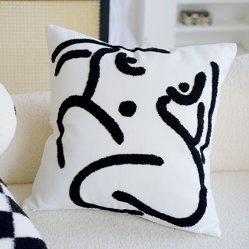 Abstrakte Kissen für Sofa und Bett