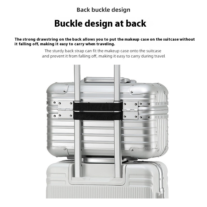 Reisekoffer aus Aluminiumlegierung mit Zahlenschloss – Bild 3 | LuxeStyle