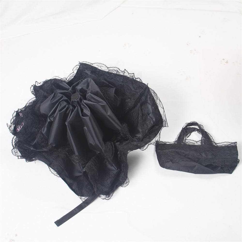 Princess Sonnenschirm mit Spitze