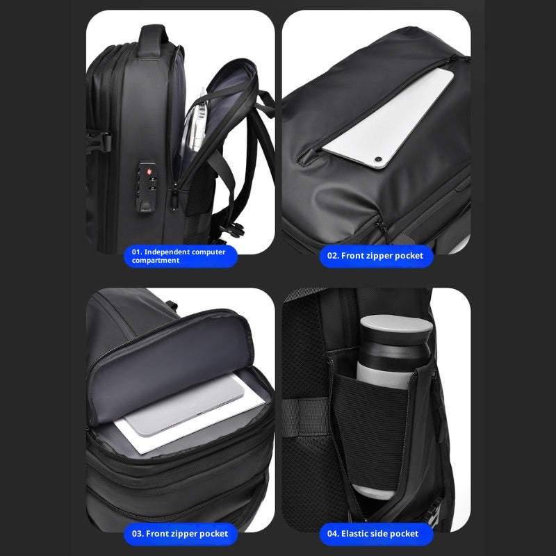 Vakuum-Kompressions-Reiserucksack für Herren