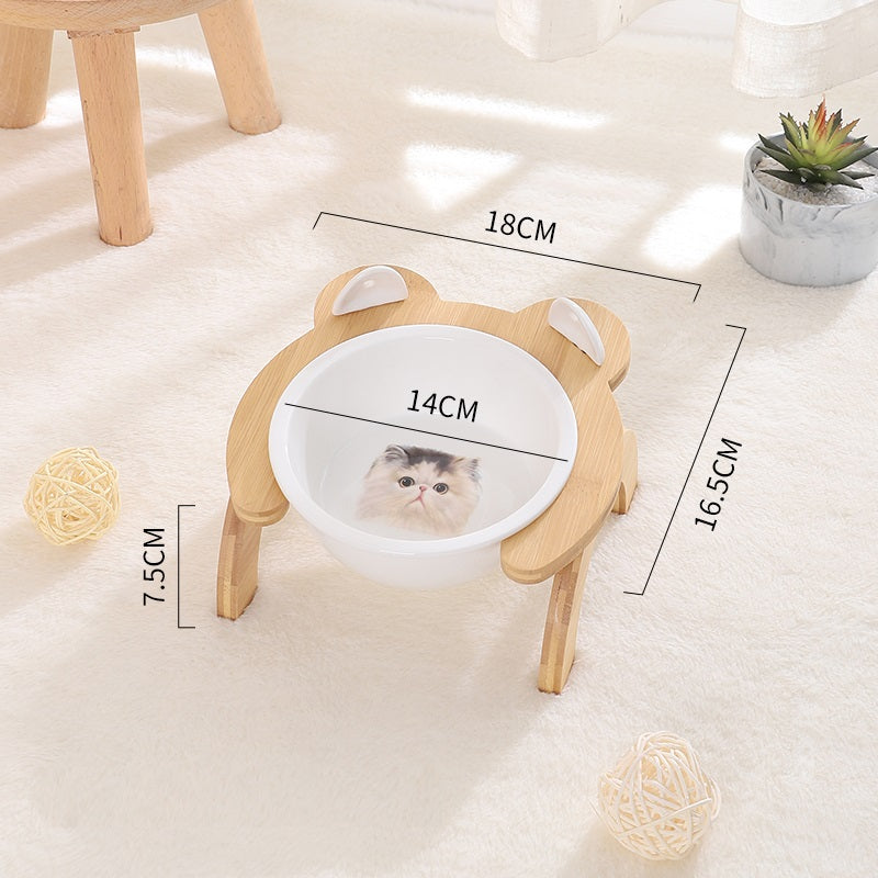 Keramik-Futternapf mit Bambusgestell – Bild 4 | LuxeStyle