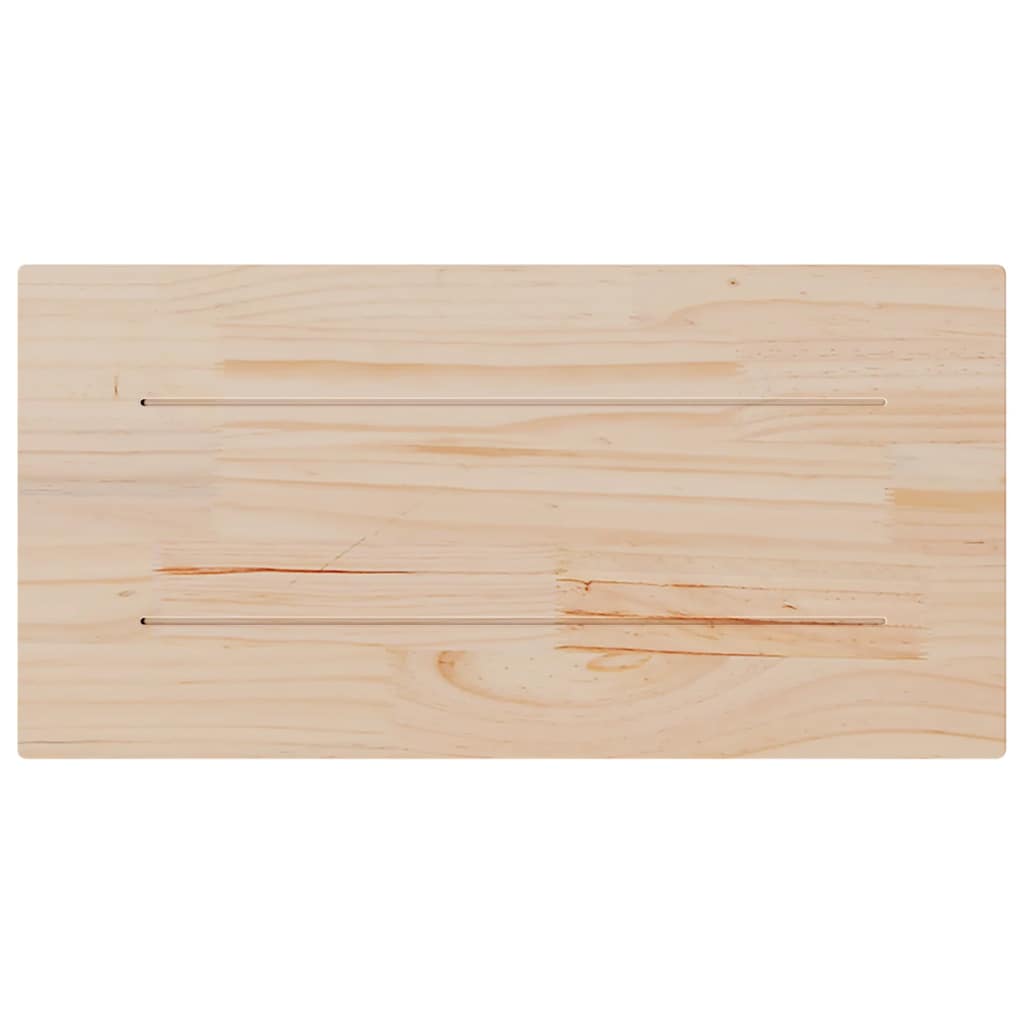 Tischplatten aus Massivholz, 2 Stk.