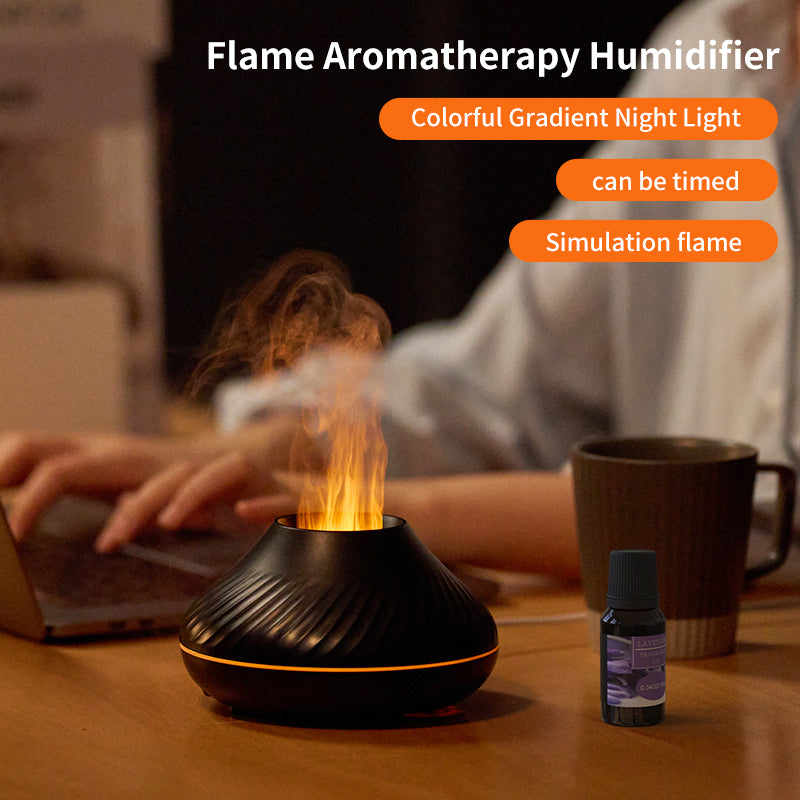 RGB Flammen Aroma Diffusor 130ml