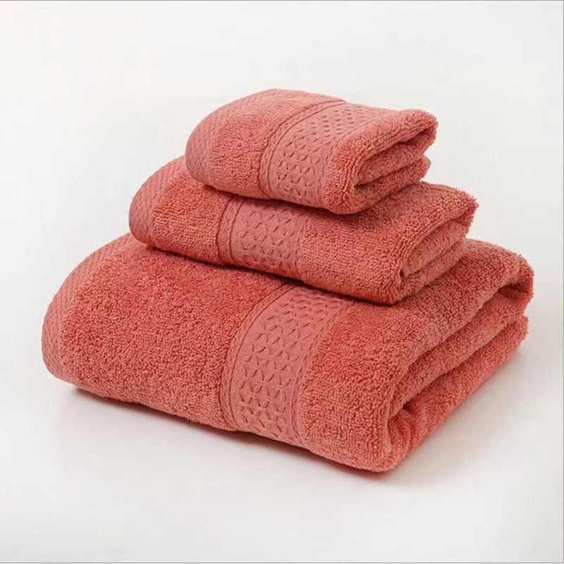 6-teiliges Badtuch-Set aus Baumwolle