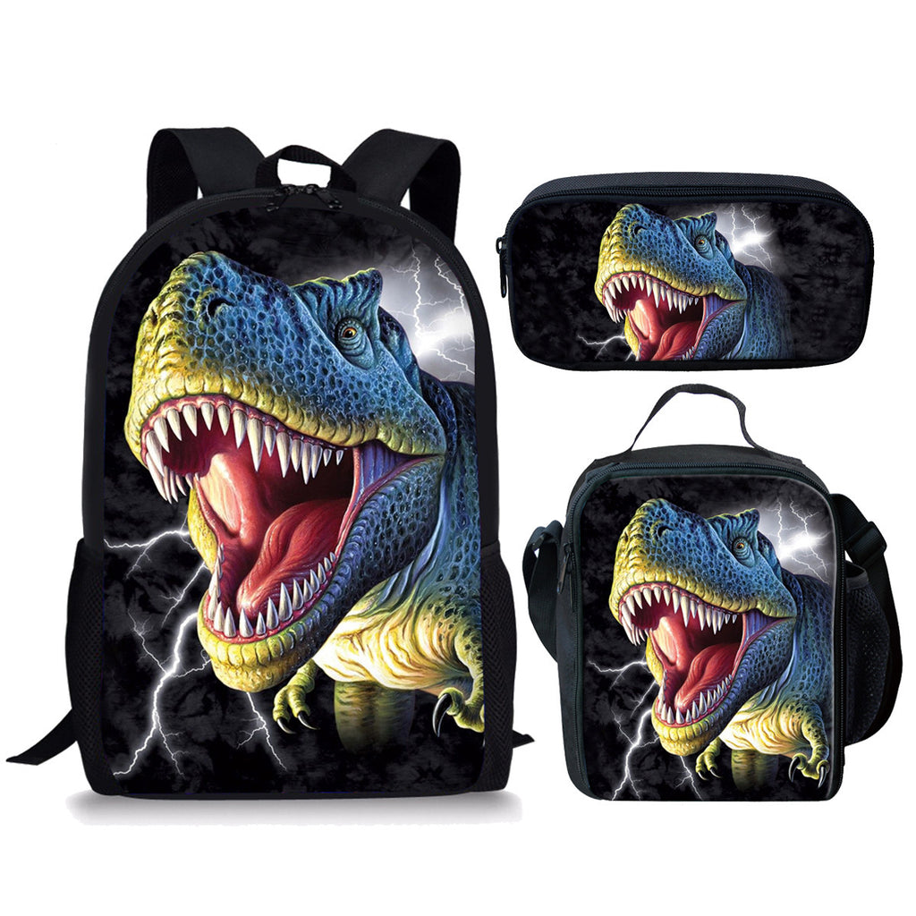 Dinosaurier Rucksack-Set für Kinder – Bild 5 | LuxeStyle