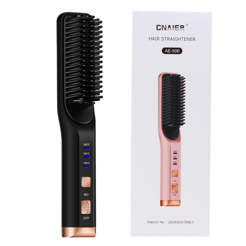 2-in-1 Akku Glätt- und Lockenbürste – Bild 4 | LuxeStyle