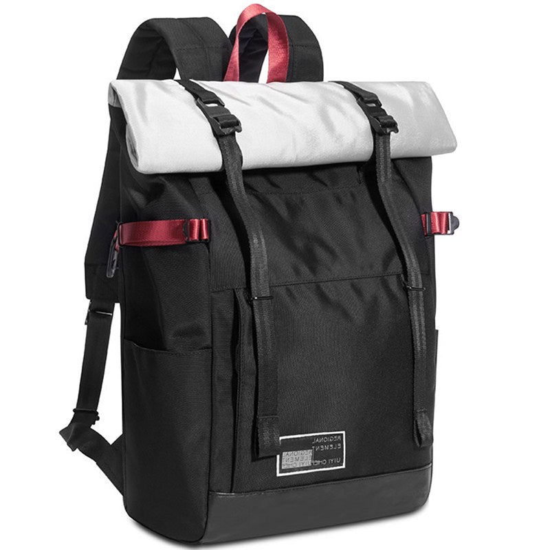 Roll-Up Rucksack mit 14-Zoll-Laptopfach – Bild 3 | LuxeStyle