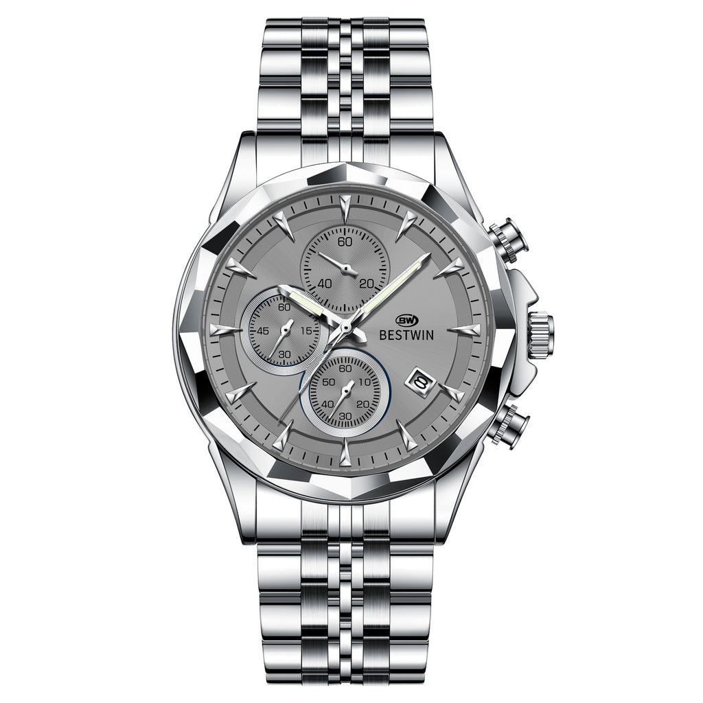 Personalisierte leuchtende Sechs-Hand-Uhr für Herren – Bild 14 | LuxeStyle