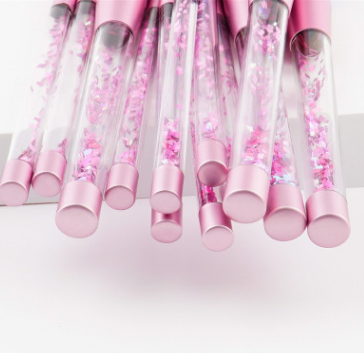 7-teiliges Liquid Crystal Make-up Pinselset – Bild 4 | LuxeStyle