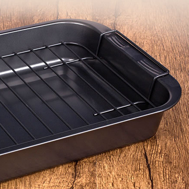 Rechteckige Antihaft-Backform mit Grillrost
