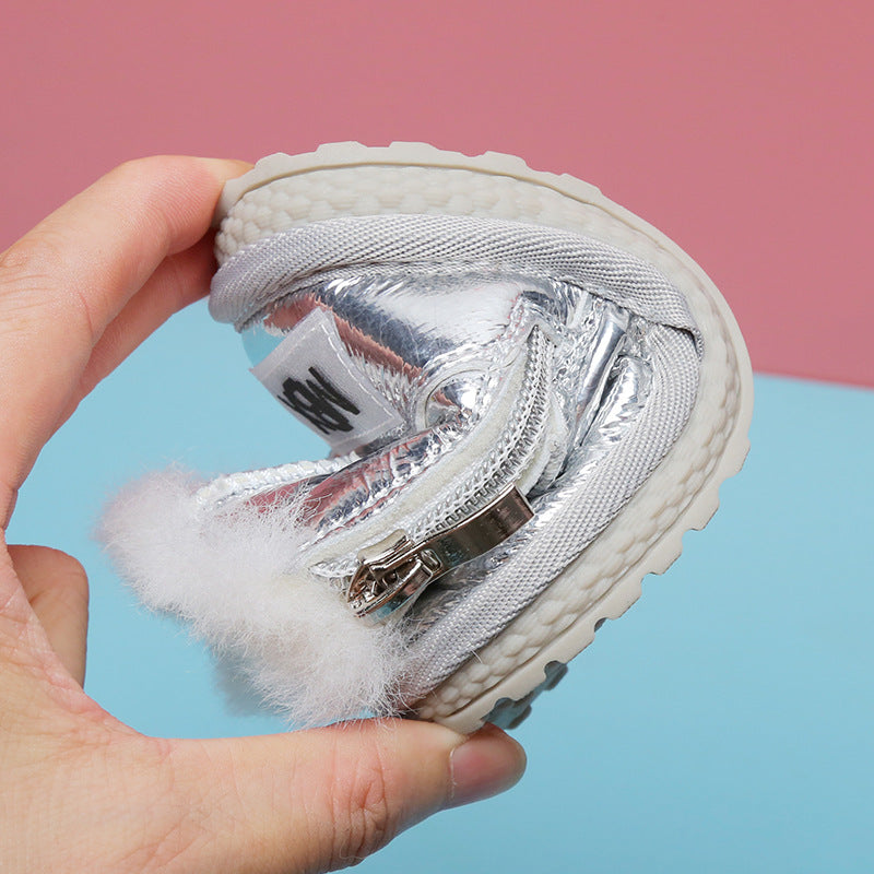 Gefütterte Lauflernschuhe für Mädchen | LuxeStyle