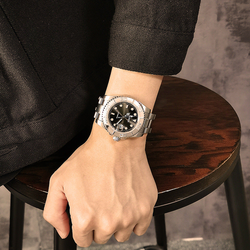 Mechanische Armbanduhr mit Kalender | LuxeStyle
