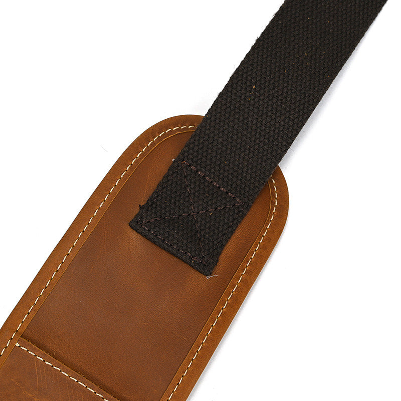 Herren Retro Umhängetasche aus Crazy Horse Leder