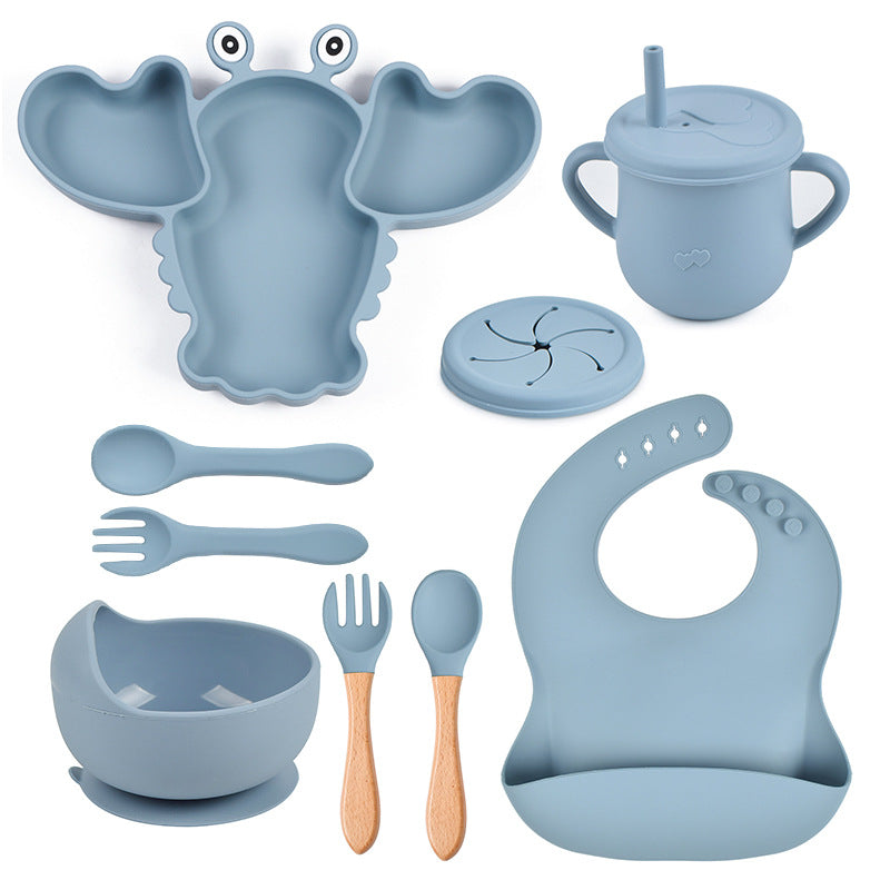 Baby-Teller-Set Hummer aus Silikon – Bild 12 | LuxeStyle
