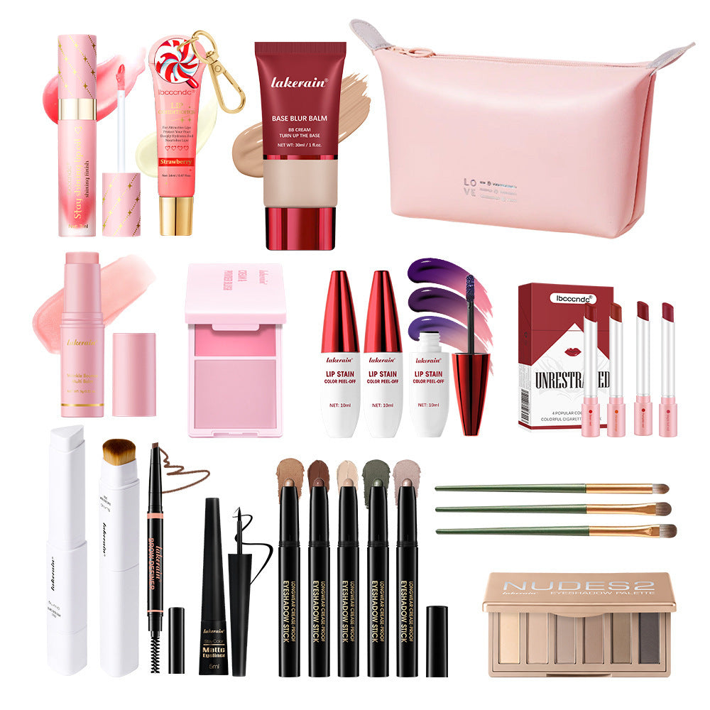 Komplettes Make-up-Set inkl. Aufbewahrungstasche – Bild 4 | LuxeStyle