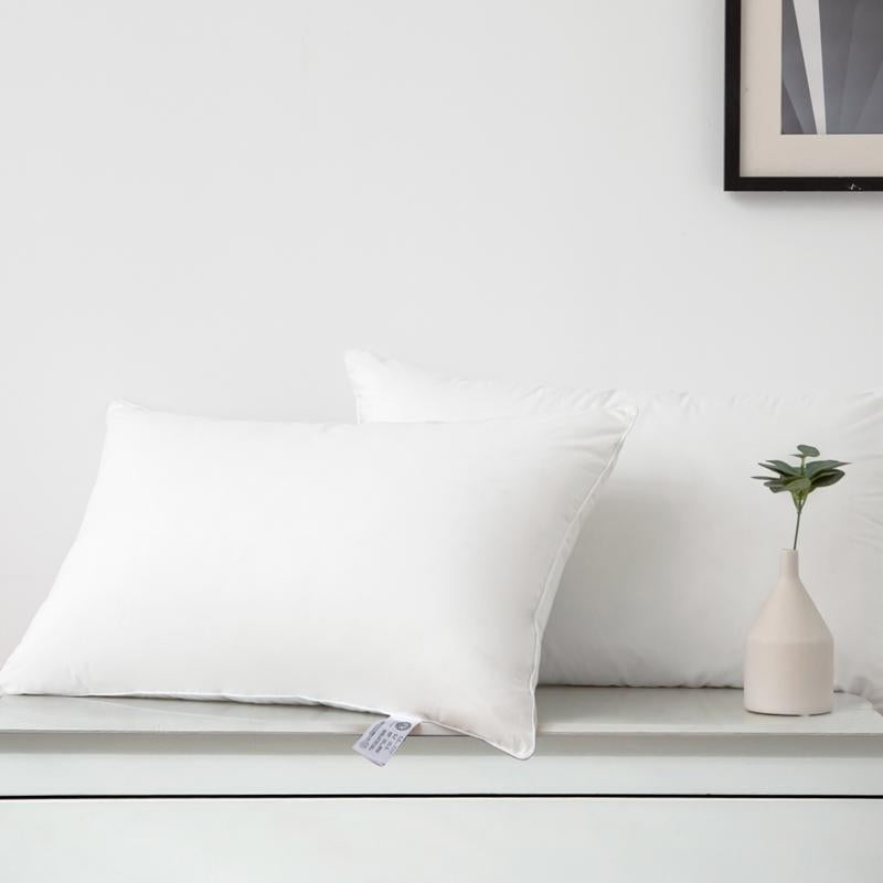 Baumwollkissen mit Daunen-Samtfüllung – Bild 6 | LuxeStyle