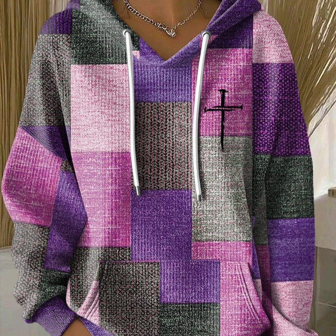 Hoodie mit 3D-Tierprint für Damen – Ansicht 5