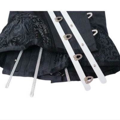 Gothic-Korsett mit Stickereien