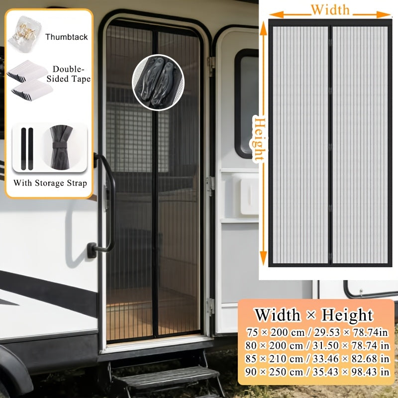 Magnetischer Fliegenvorhang für Camper & Wohnwagen