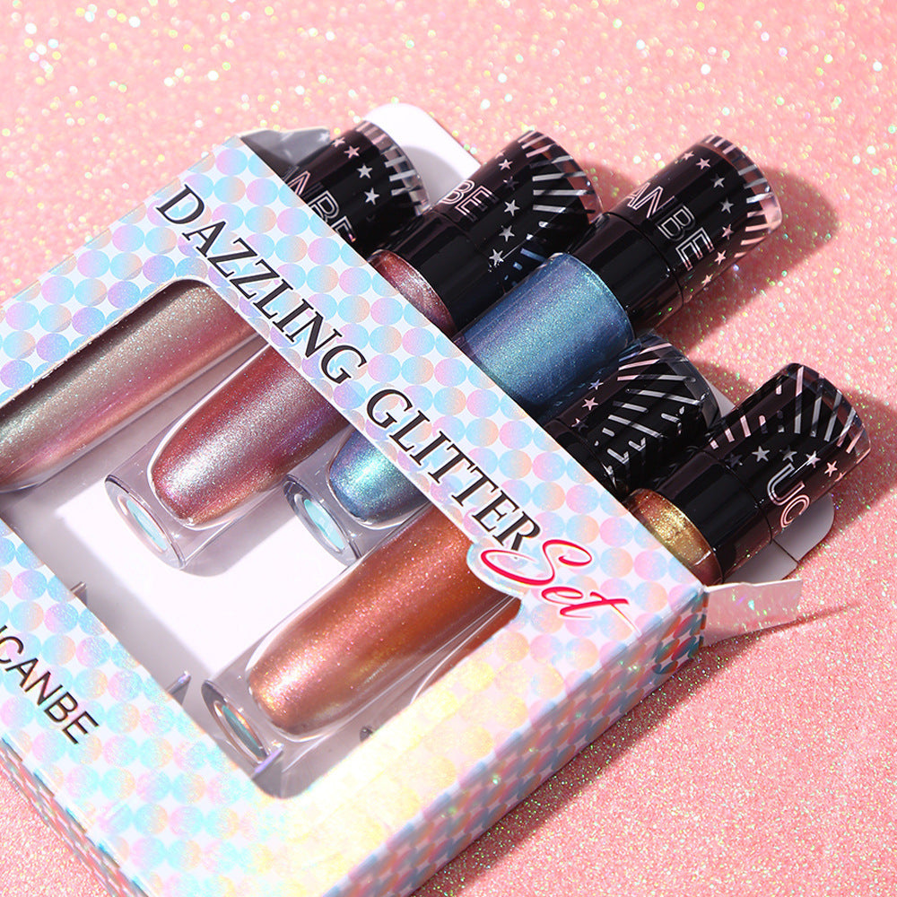 Perlglänzendes Lidschatten-Set – 5 Farben – Bild 13 | LuxeStyle