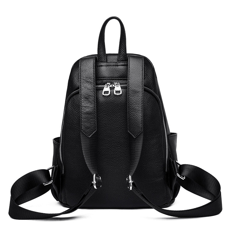 Anti-Diebstahl Rucksack aus Rindsleder – Bild 5 | LuxeStyle