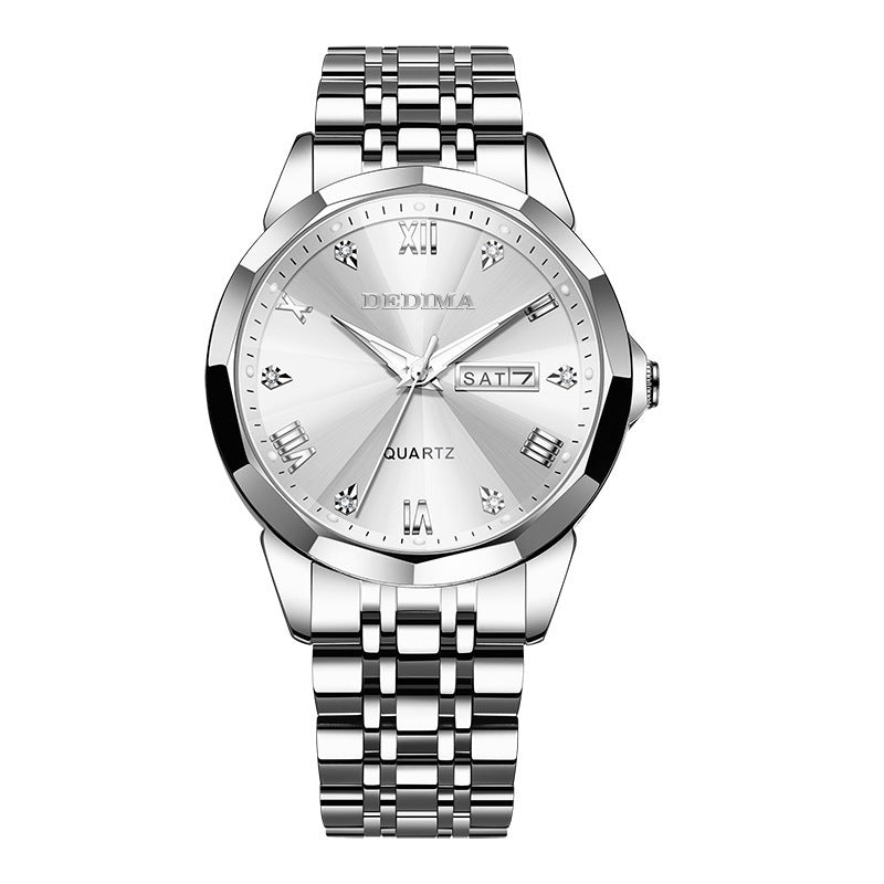 Wasserdichte, superleuchtende Herrenuhr
