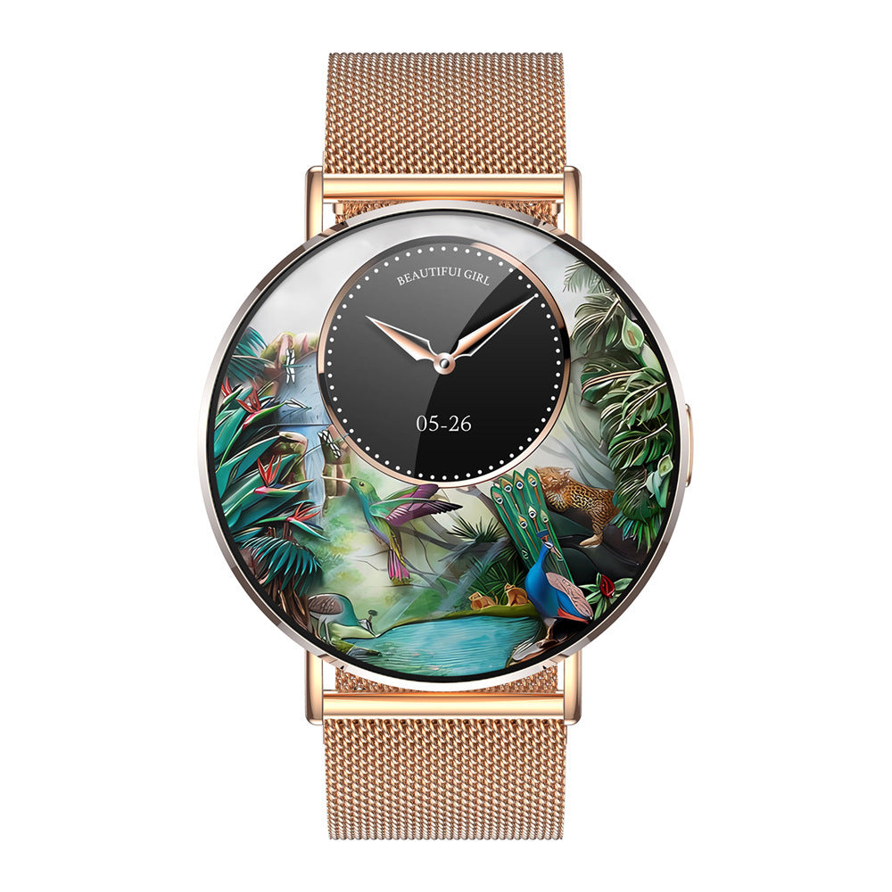 Bluetooth Smartwatch für Damen, ultradünn