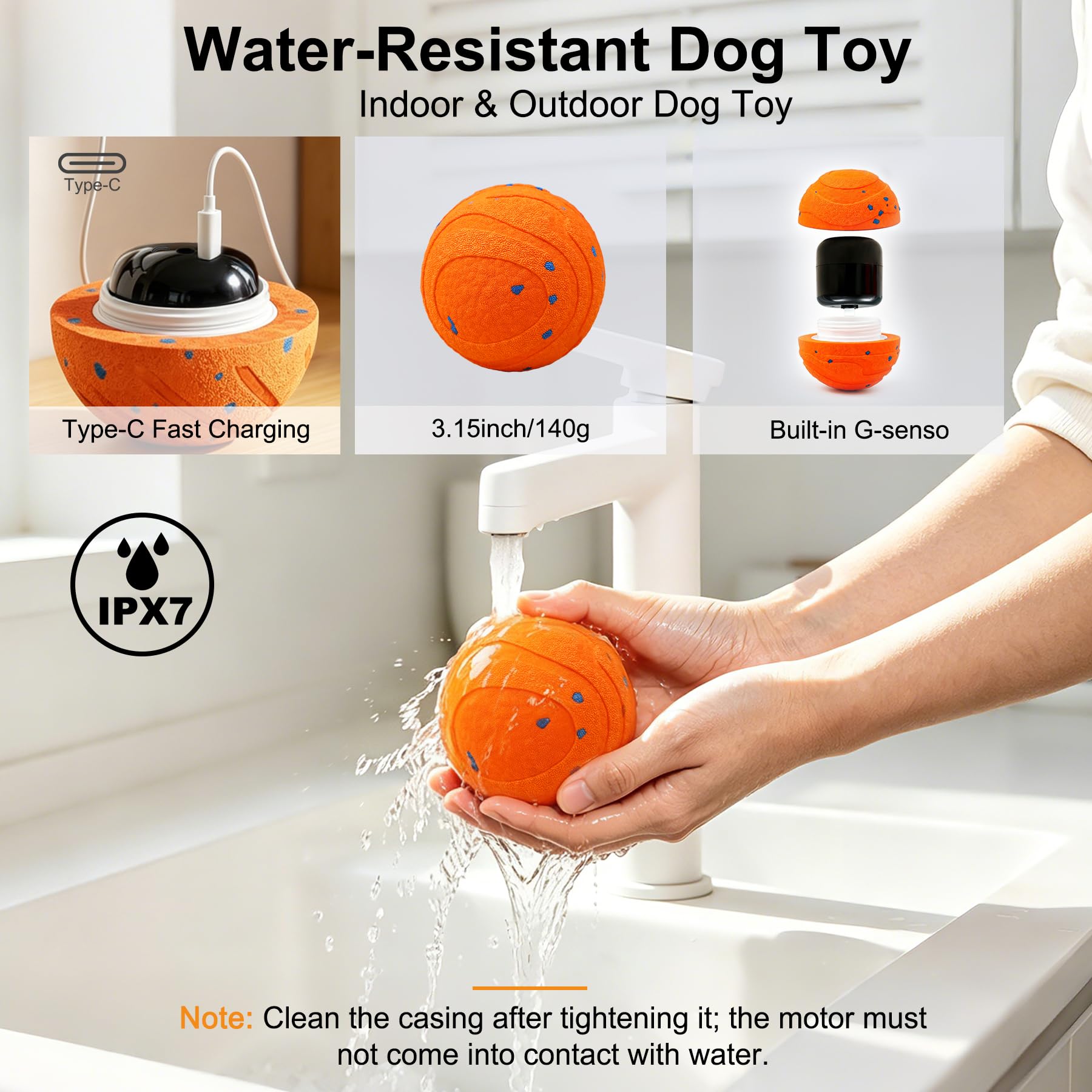 Interaktiver Hüpfball für Hunde