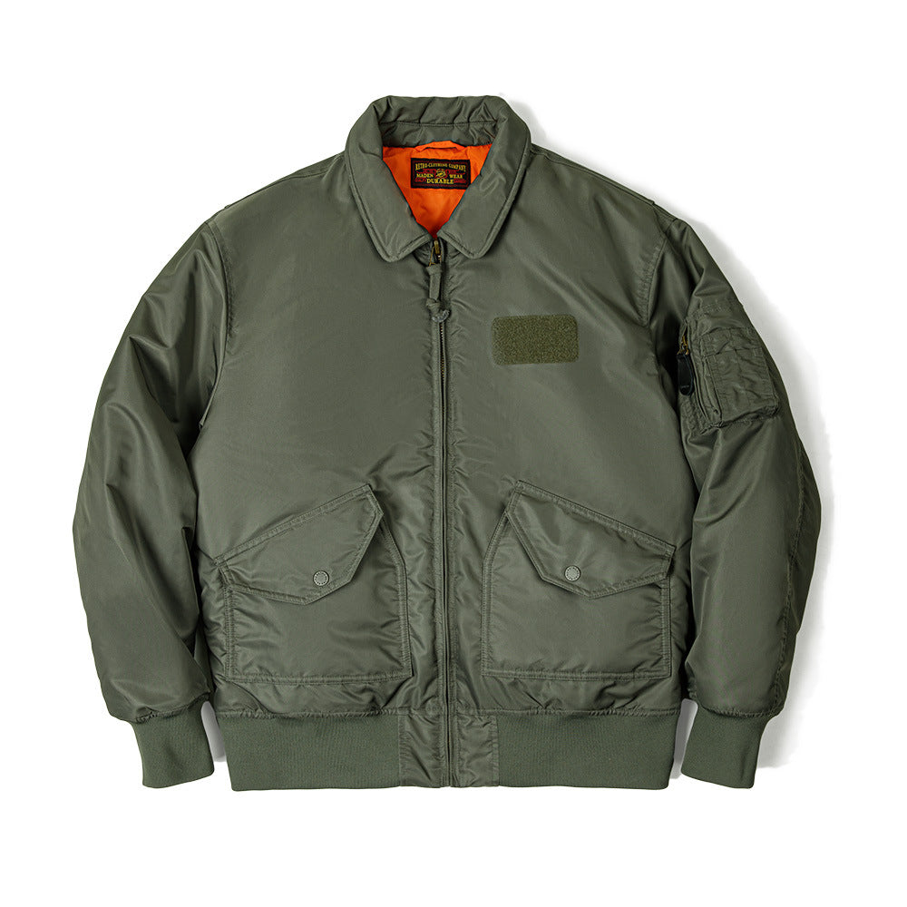 Retro Pilotenjacke für Herren – Bild 5 | LuxeStyle