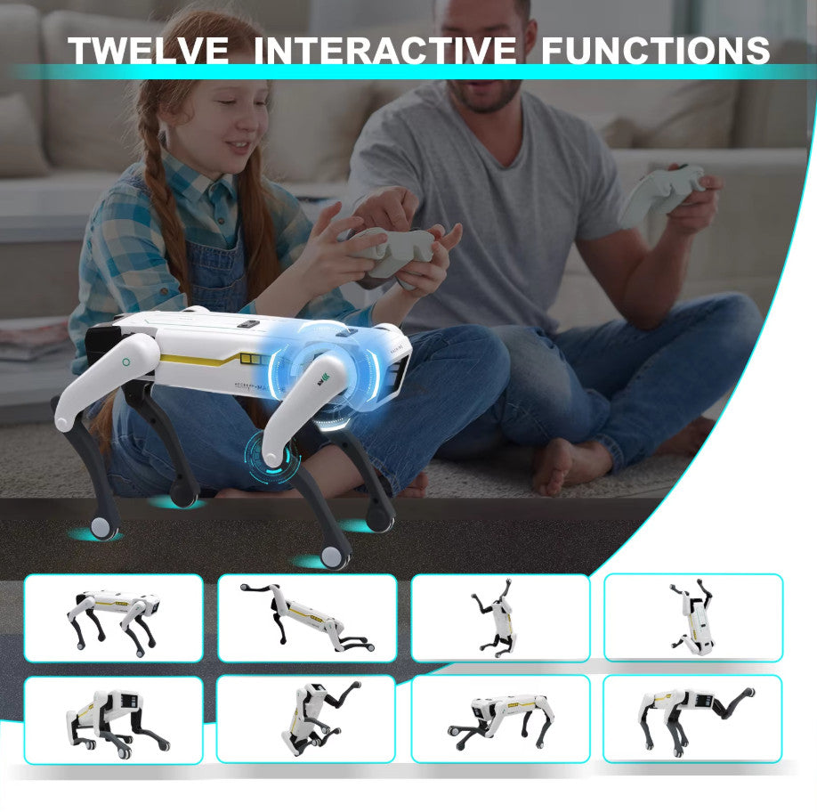 Intelligenter Roboterhund mit Sprachdialog & App