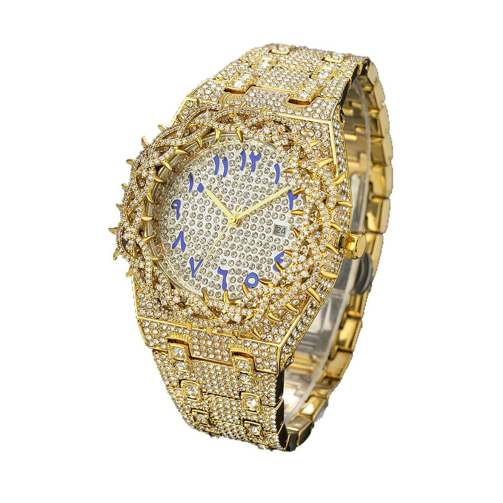 Mesh-Design Quarz Uhr