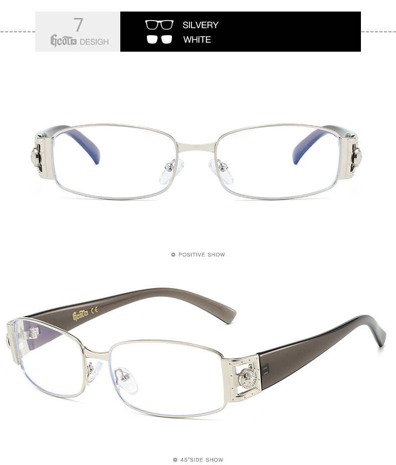Vintage Sonnenbrille mit quadratischem Rahmen