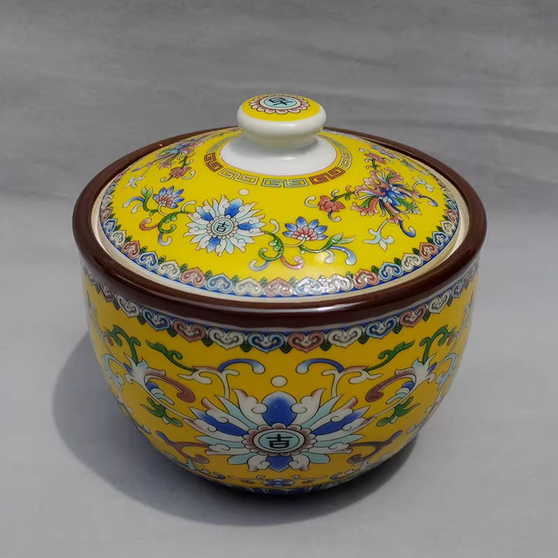Keramik Suppenschale mit Emaille-Glasur – Bild 3 | LuxeStyle