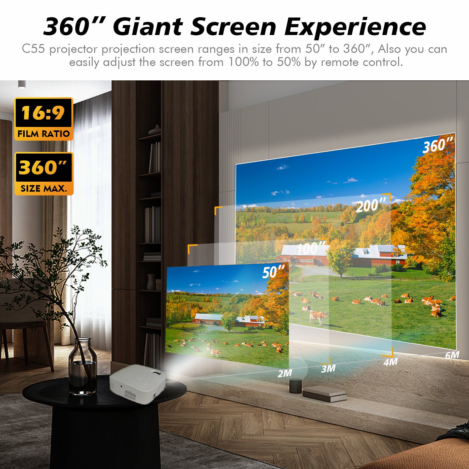 Mini-Beamer «Beamly» · WLAN HD-Projektor