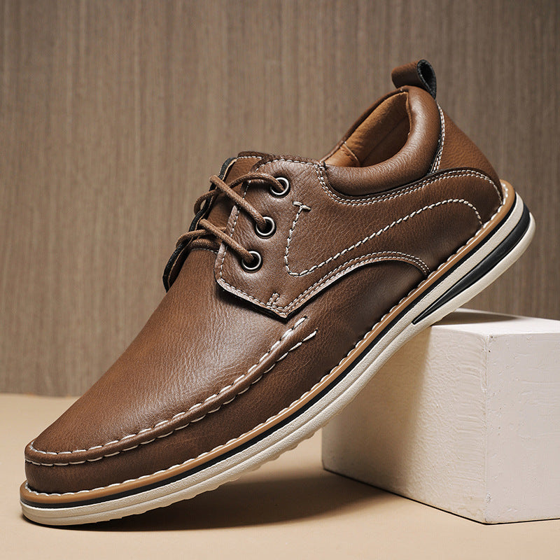 Worker Herrenschuhe aus Leder – Bild 5 | LuxeStyle