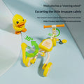 Gelbe Ente Multifunktionales Kinder-Dreirad