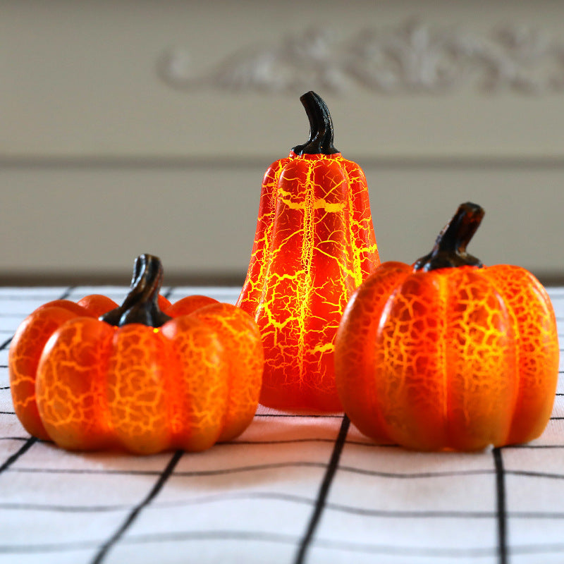 Halloween Kürbis-LED-Lampe · Orange
