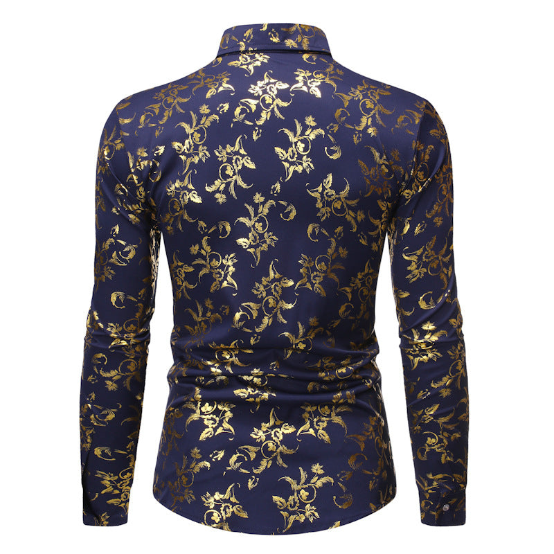 Herren Hemd mit Blumenmuster – Bild 8 | LuxeStyle
