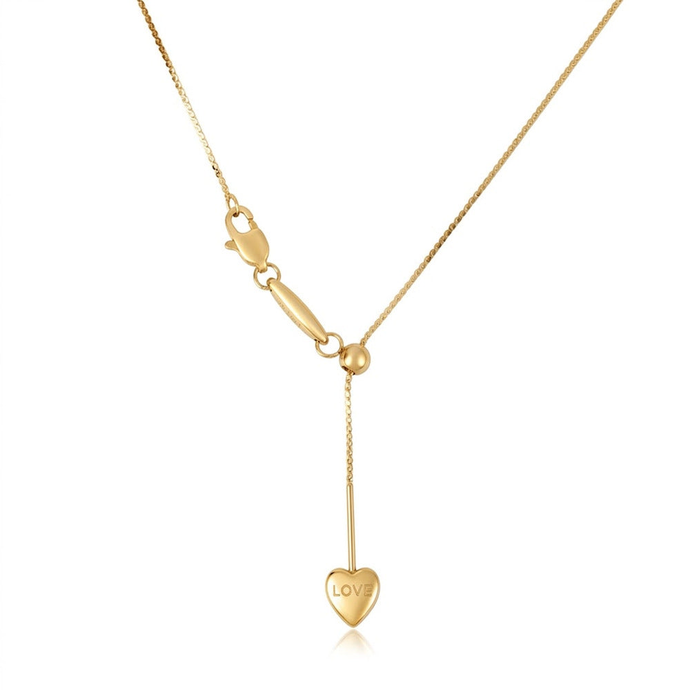 Goldene Kreuzkette