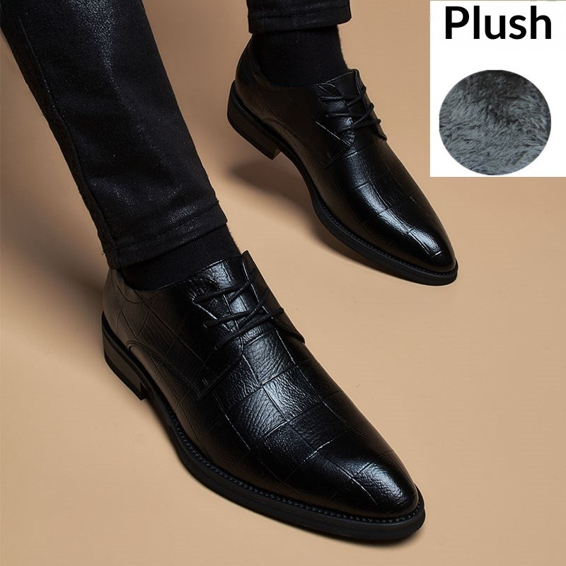 Erhöhende Schnürschuhe im British Style