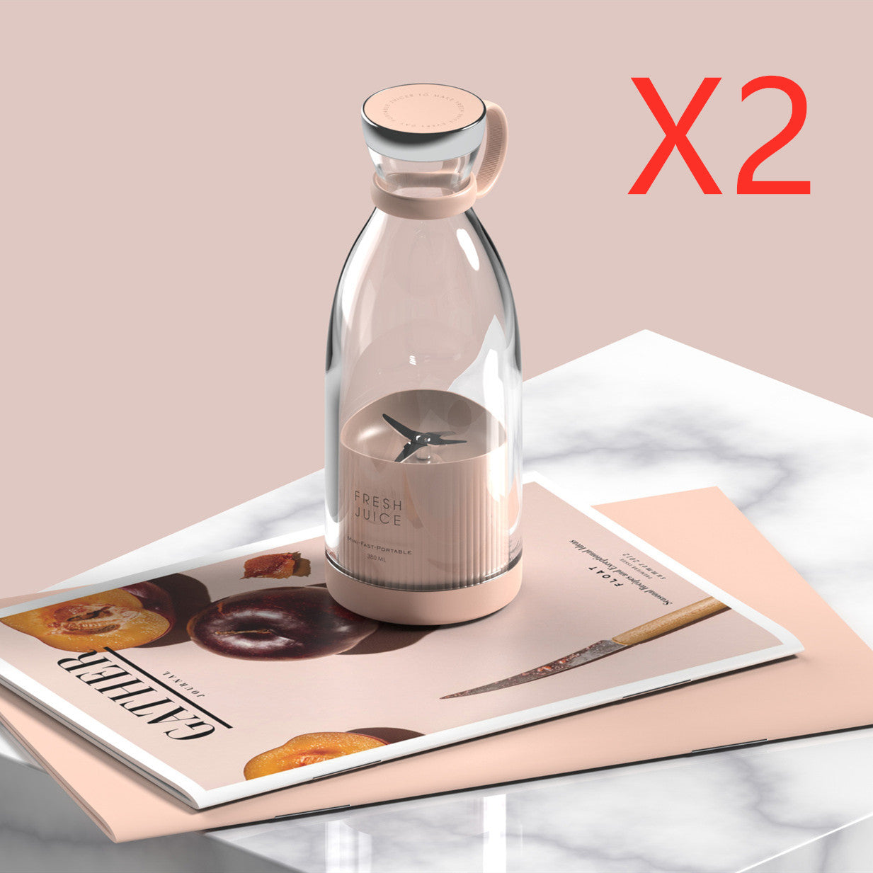 350ml USB-Blender mit 3D-Messer