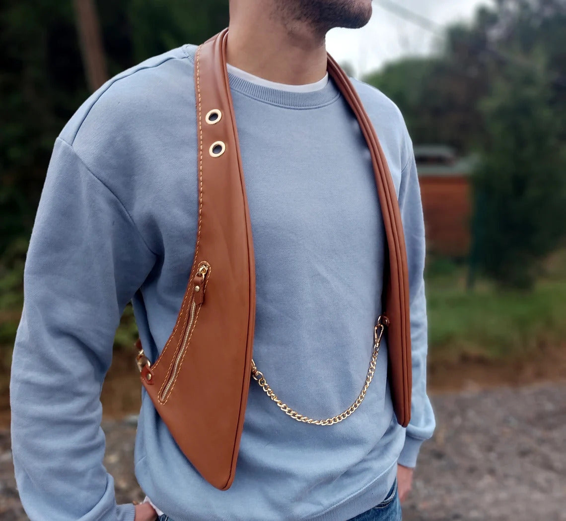 Unisex Leder-Münzbeutel für den Alltag – Bild 8 | LuxeStyle